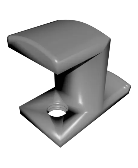 Headset desk-side hanger — modelo 3D
