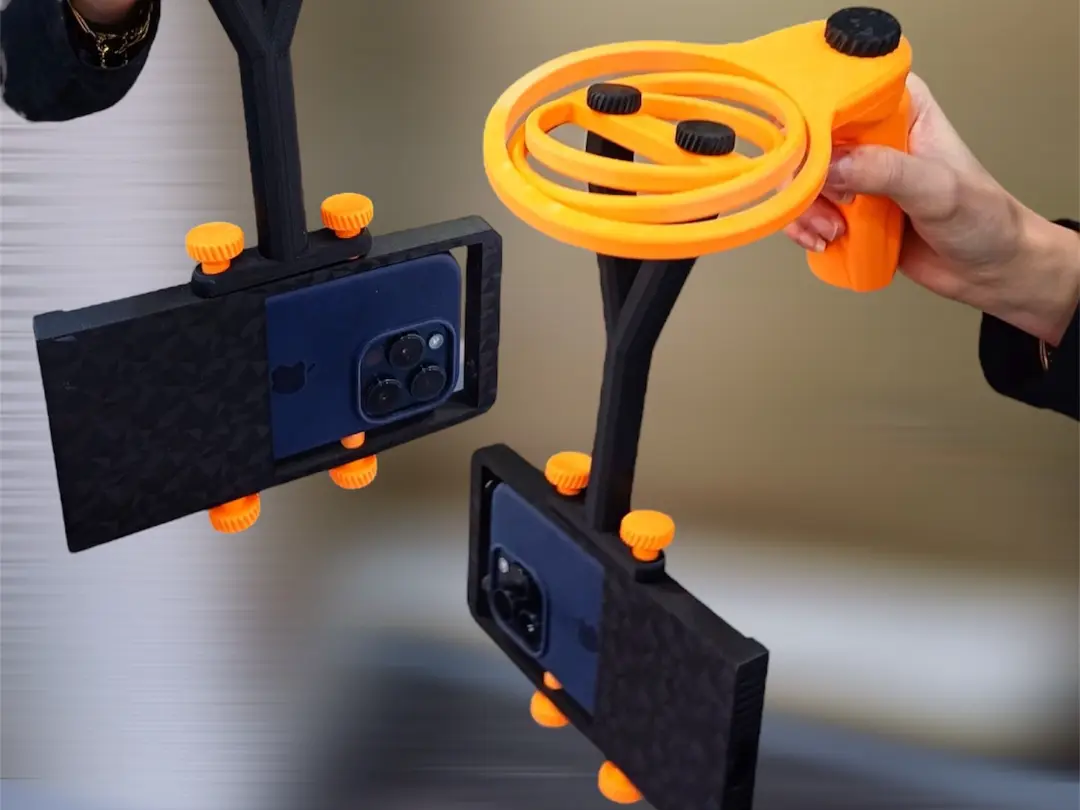 GIMBALL PHONE VIDEO STABILIZER — modelo 3D