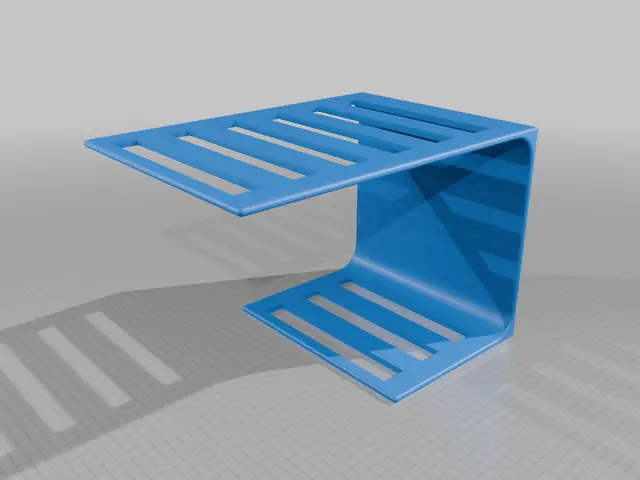 Simple Bookholder w/ Slits — modelo 3D