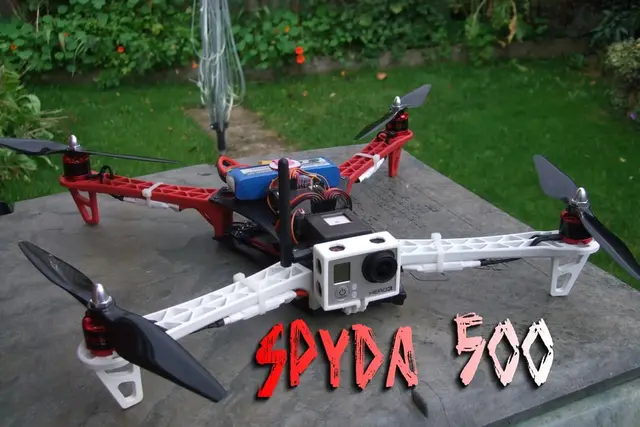 Spyda 500 Quadcopter — modelo 3D
