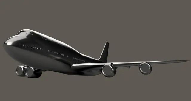 747-800 — modelo 3D