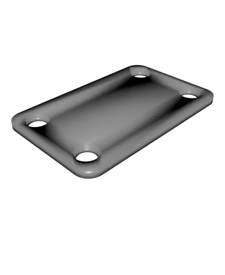 Ebike Vanity Plate — modelo 3D