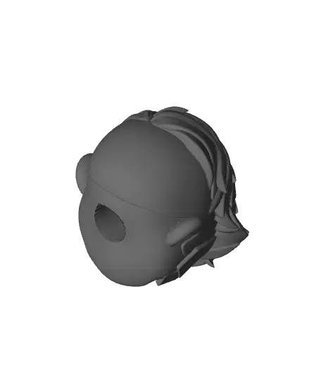 Li'l Green Lantern Head - #MASKtober - Comic Super Hero Fanart Collectible — modelo 3D