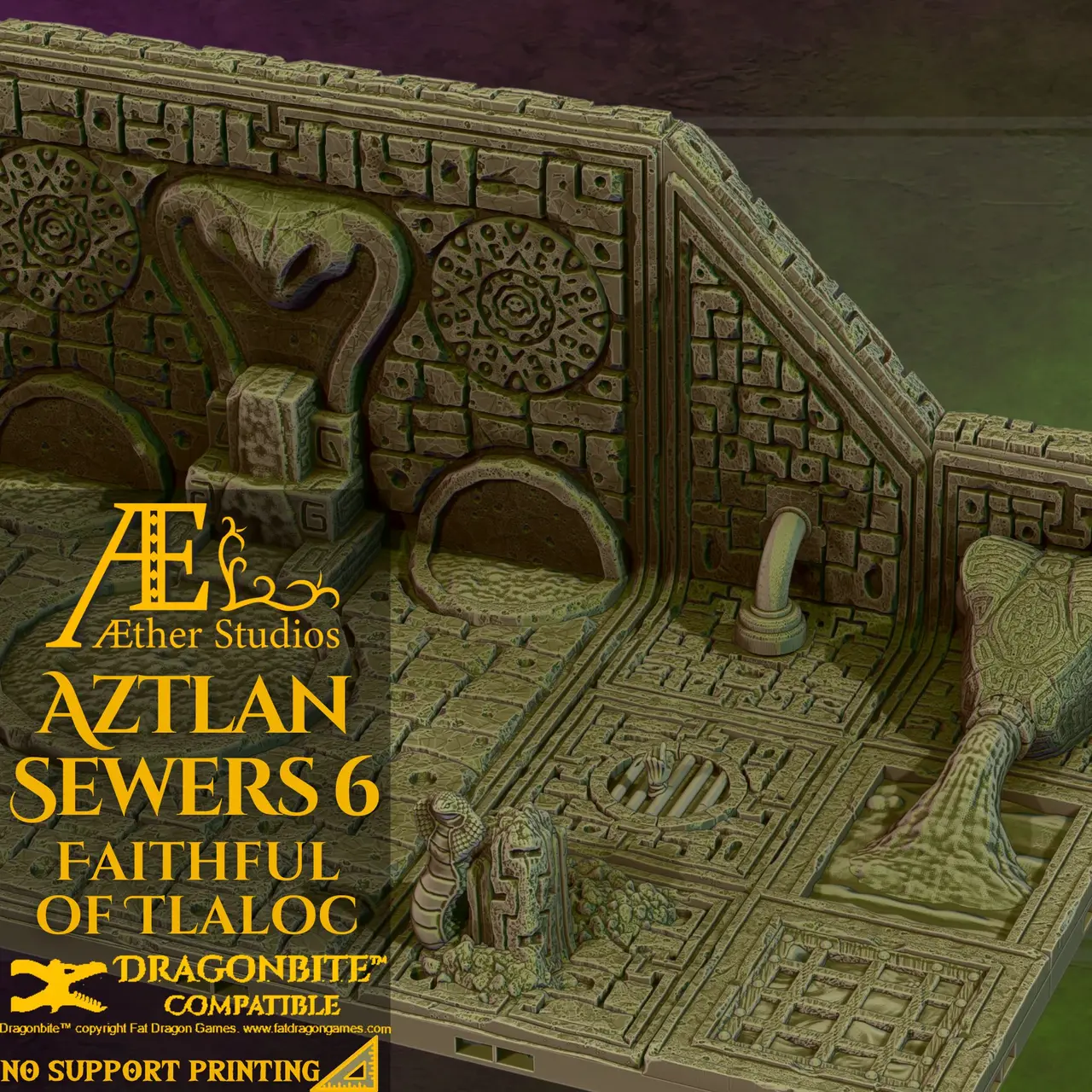 AEAZSS06 - Tlaloc's Faithful — modelo 3D