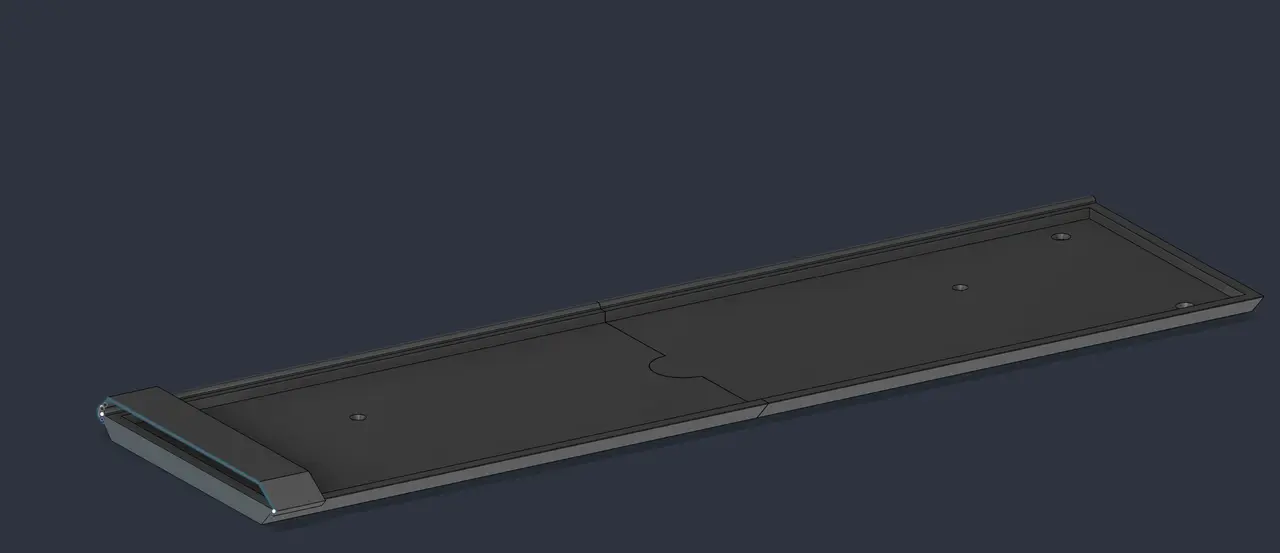 Roller Buffer Mounting for Prusa Enclosure — modelo 3D