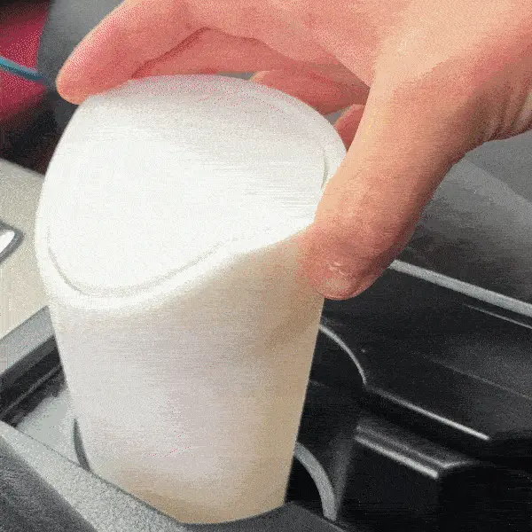 3D Printable Mini Trash Can for Car and Office Use — modelo 3D