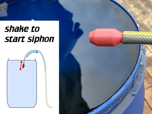 Shaker siphon for garden hose — modelo 3D