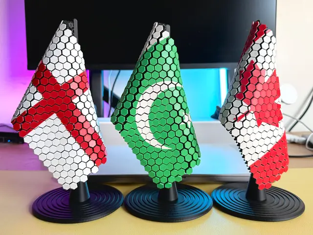 FlexWeave Fabric-Style World Flags (v2.0) — modelo 3D