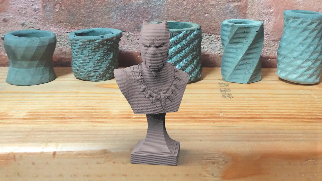 BLACK PANTHER BUST — modelo 3D