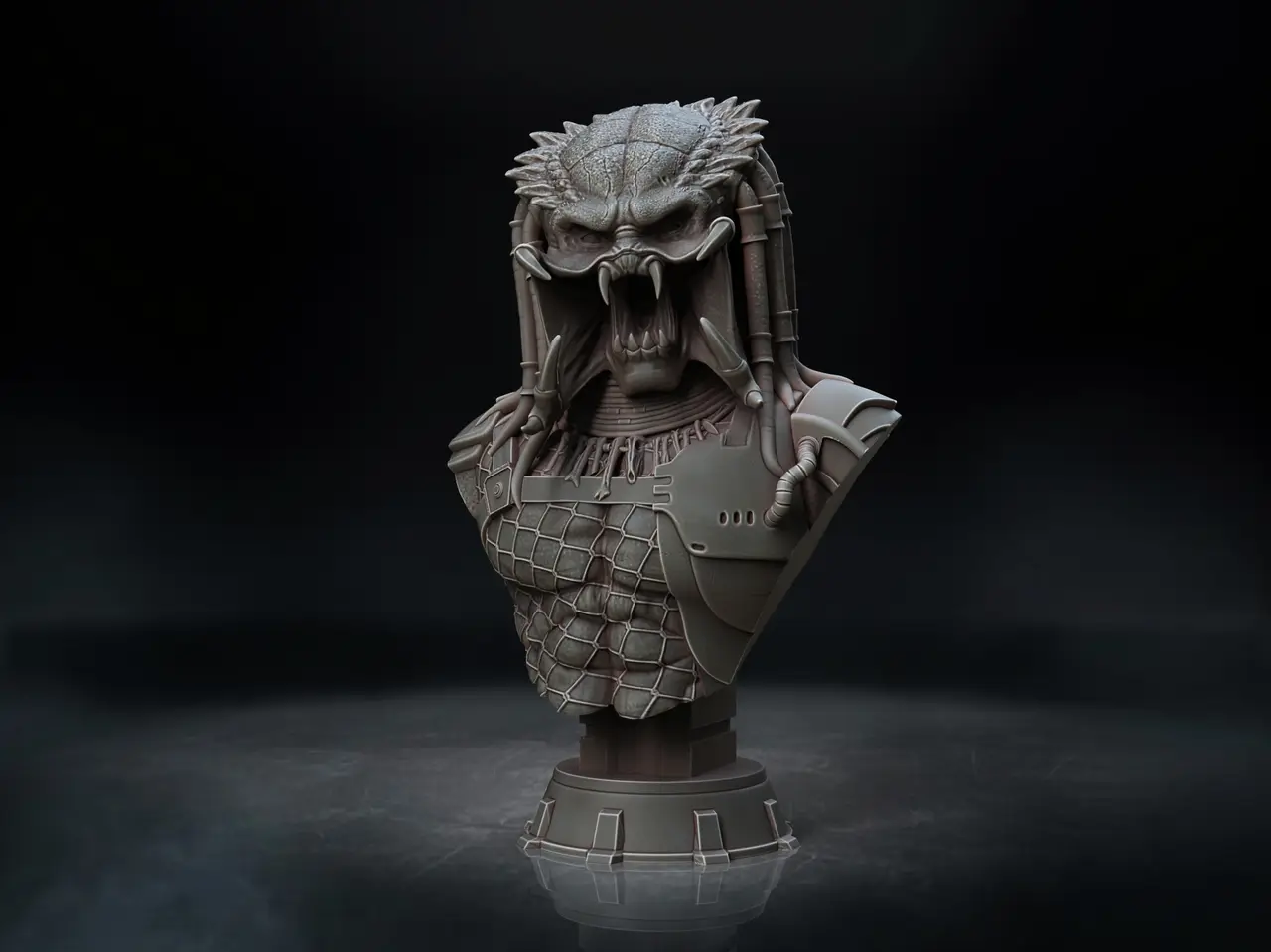 Predator Bust — modelo 3D