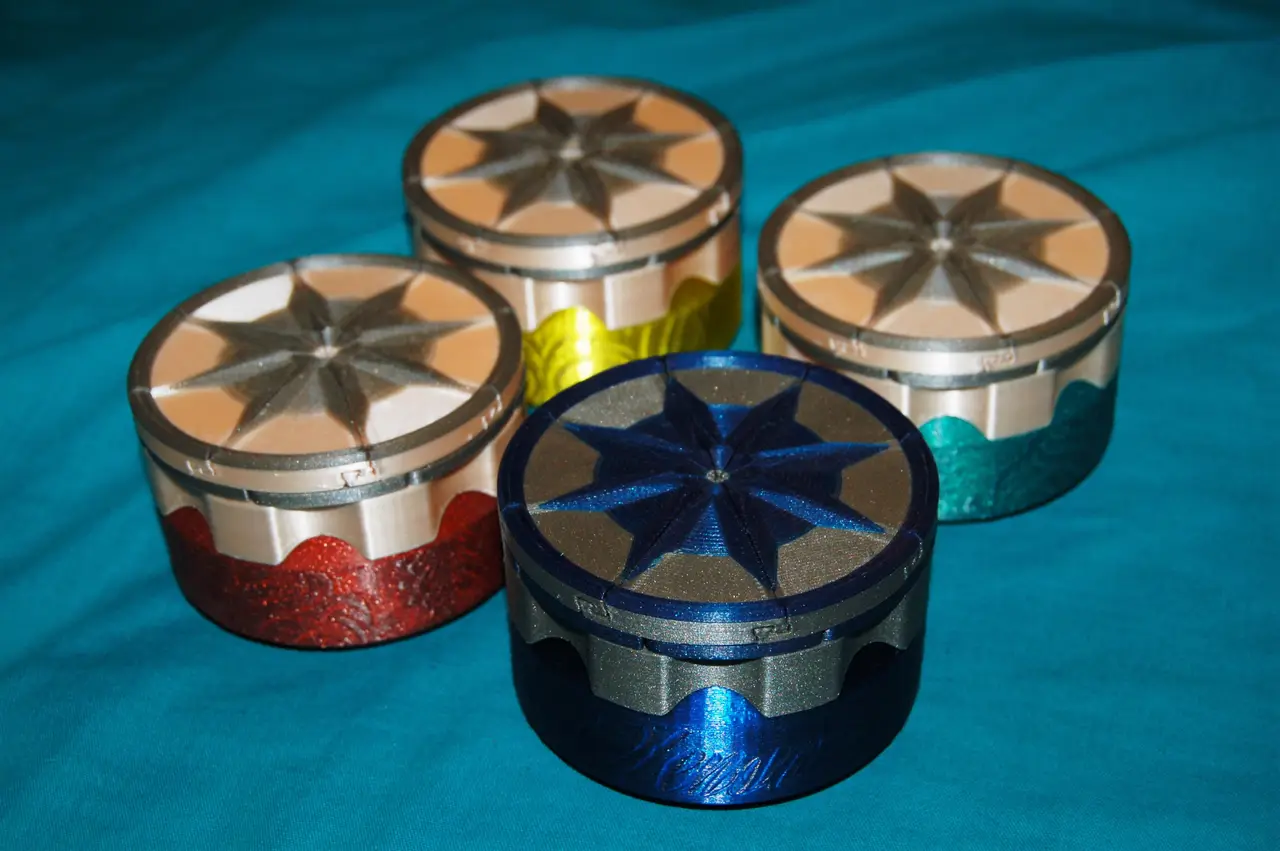 Aperture Iris Box — modelo 3D