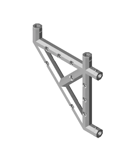 5x5 MU Bracket - Bolt-Locked Inserts — modelo 3D