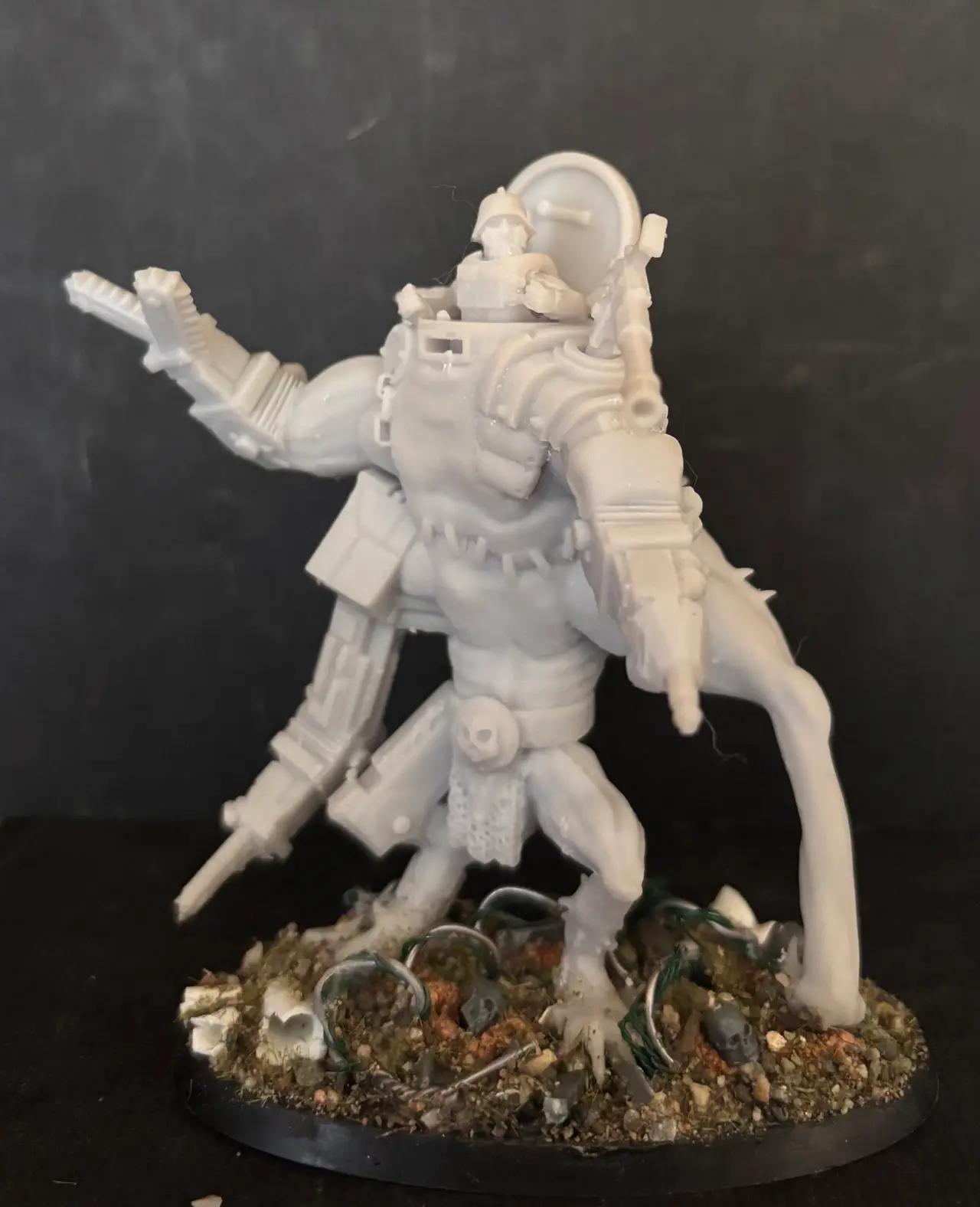 Grimdark Blood Cult light pattern Flesh-tank — modelo 3D