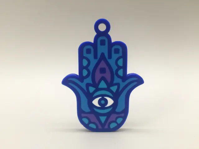 Evil Eye Keychain — modelo 3D