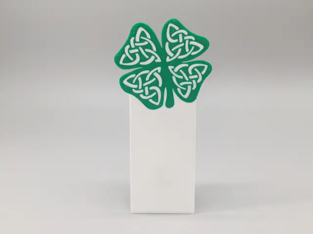 Bookmark -Shamrock — modelo 3D