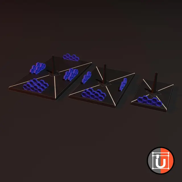 Shield Bases for Warfleets — modelo 3D