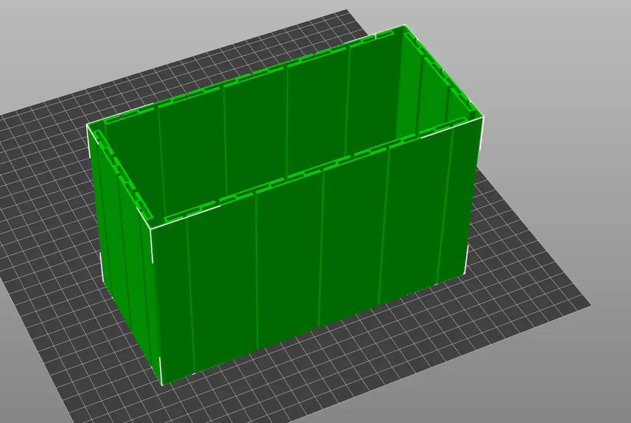 interlocking box 2.0 — modelo 3D