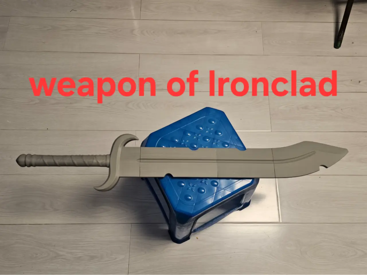 weapon of lronclad — modelo 3D