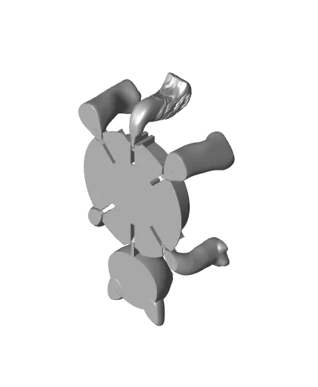 Cat Hug Coaster — modelo 3D