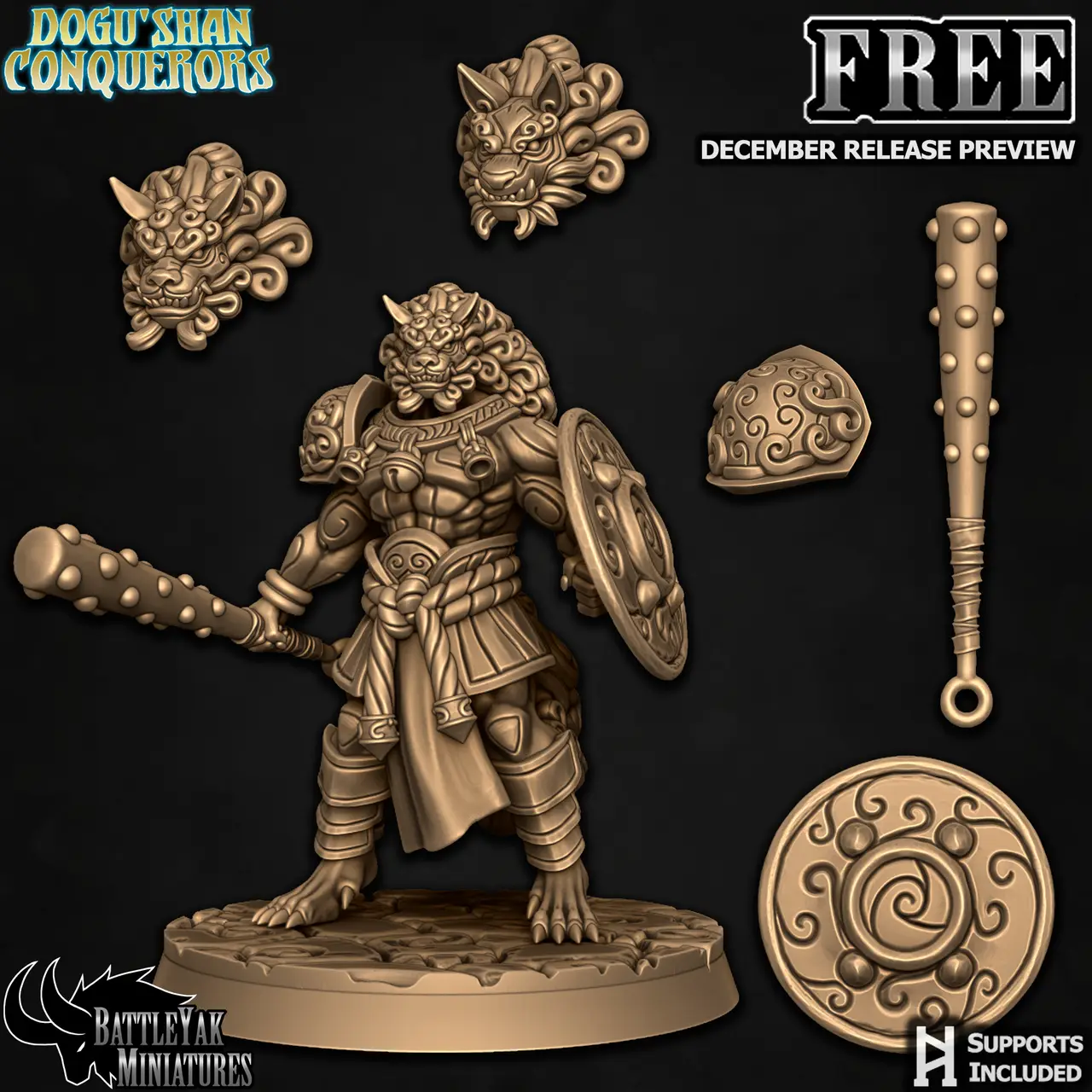 Dogu'Shan Conquerors Free Files — modelo 3D