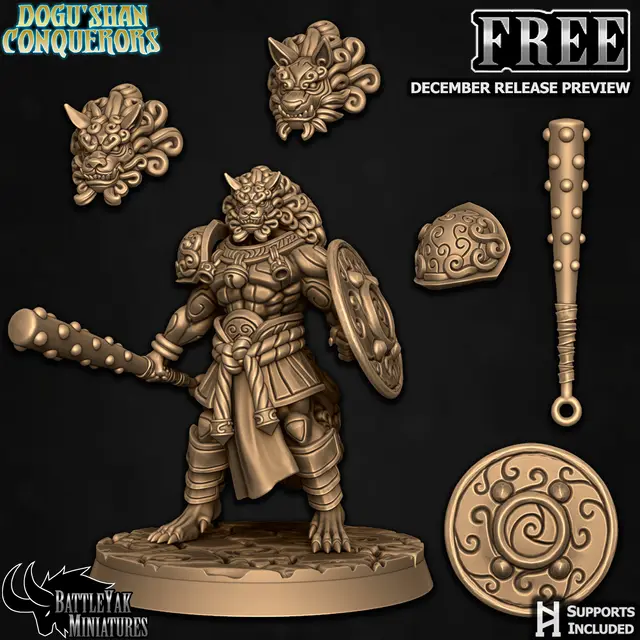 Dogu'Shan Conquerors Free Files — modelo 3D