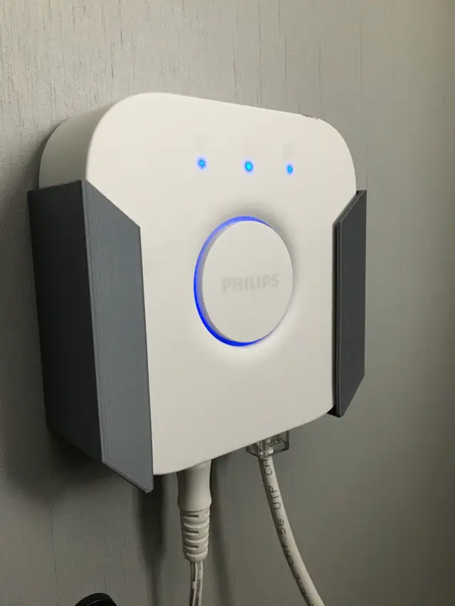 Philips Hue Bridge Bracket — modelo 3D