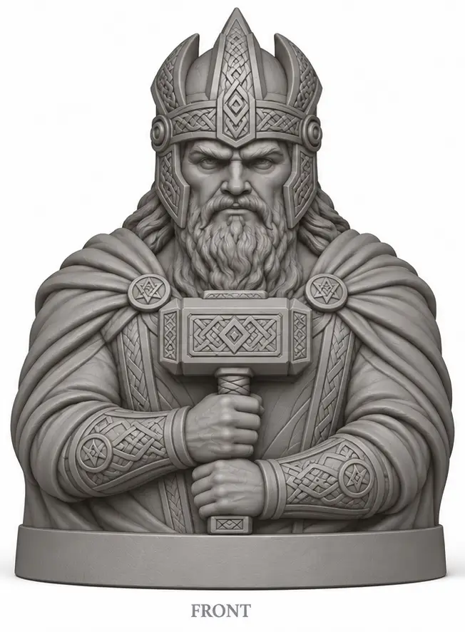 Thor: God of Thunder — modelo 3D