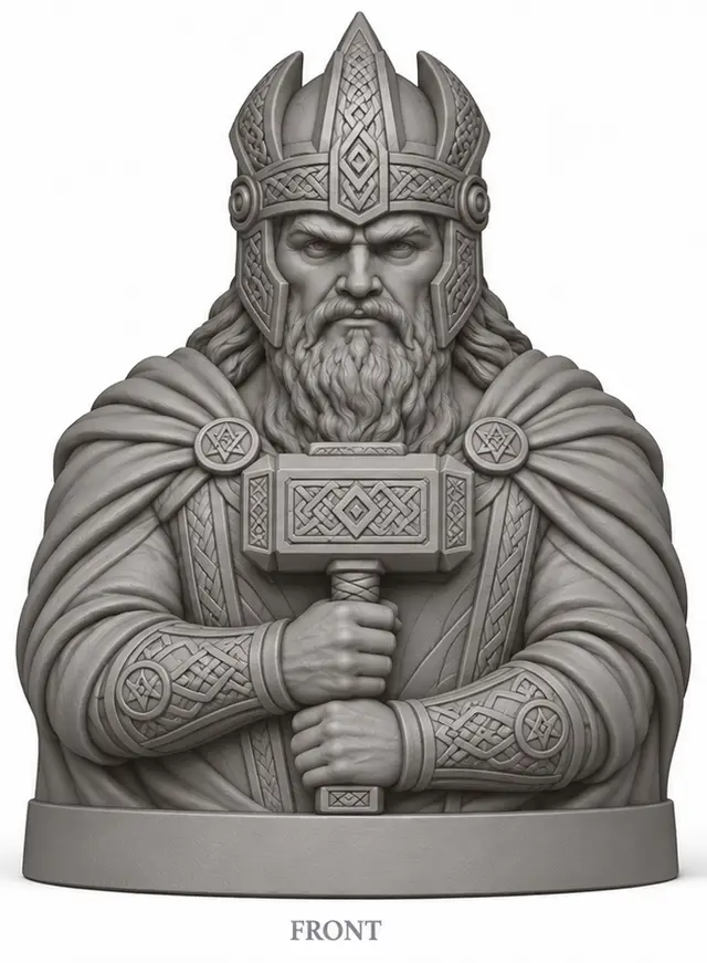 Thor: God of Thunder — modelo 3D