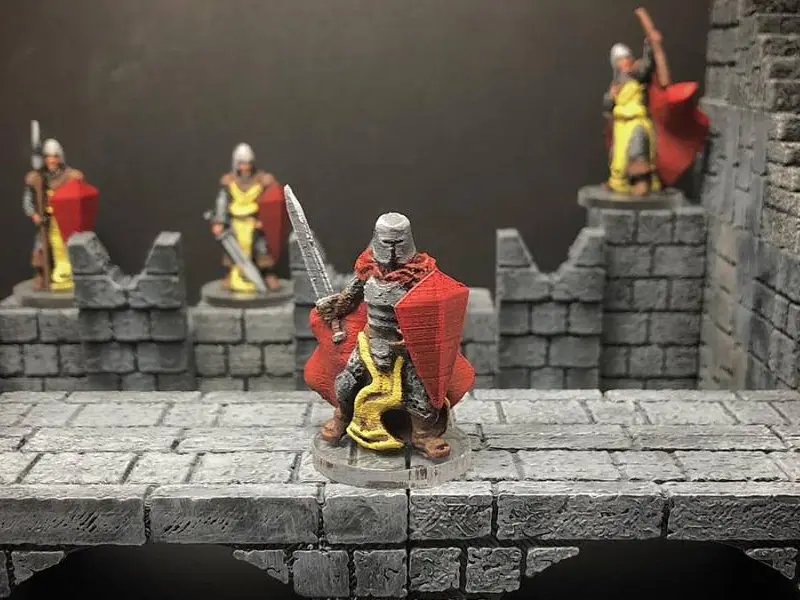 Knight (28mm/32mm scale) — modelo 3D