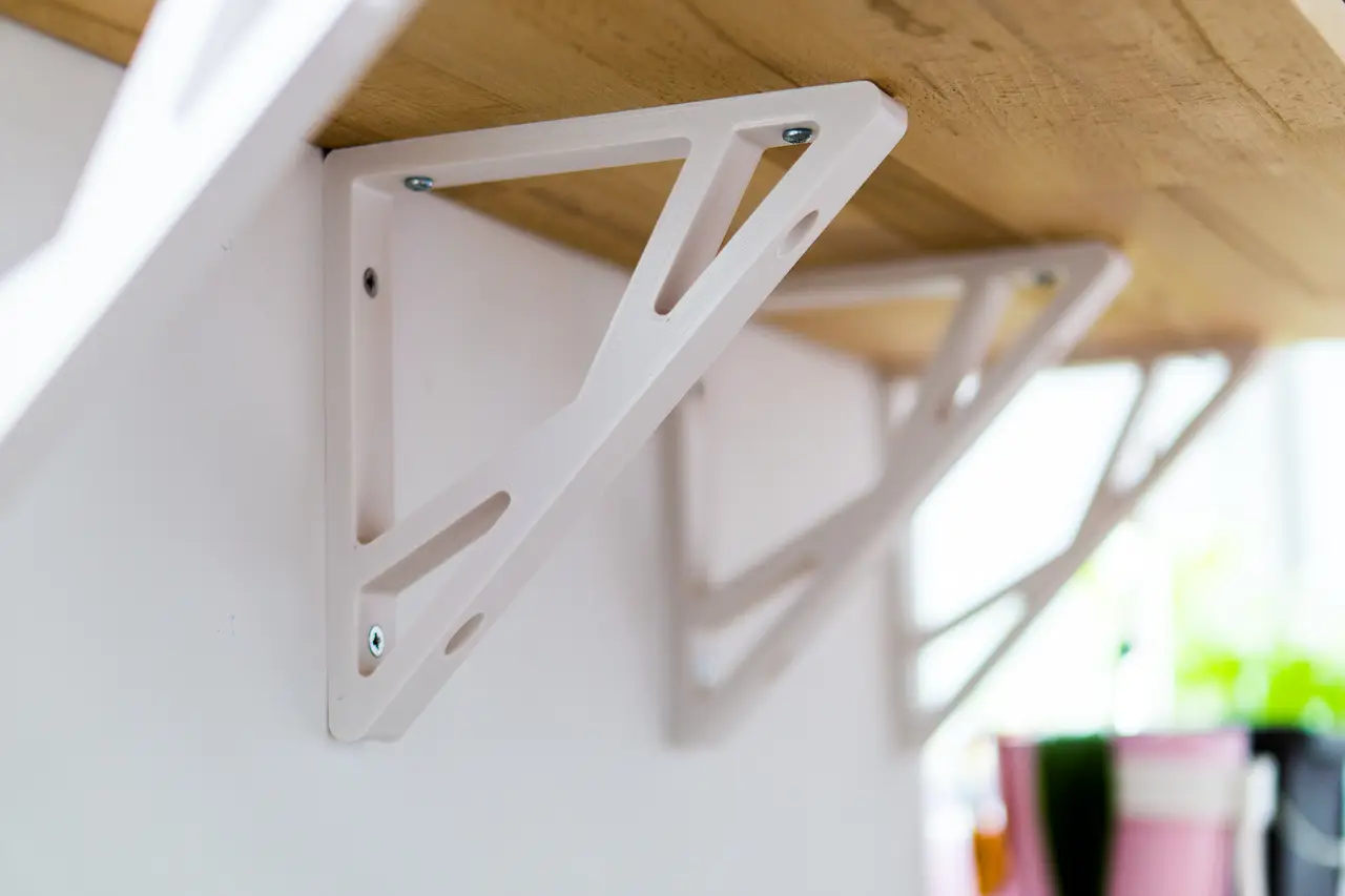 Shelf bracket (parametric) - Podpěra pro poličku (parametrická) — modelo 3D