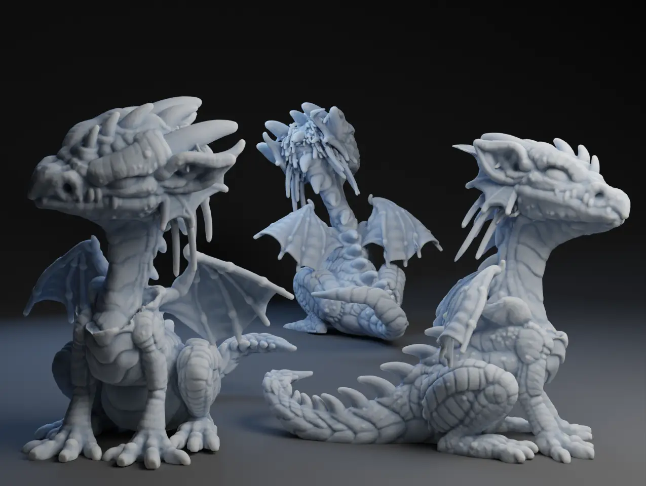 Baby Dragon — modelo 3D