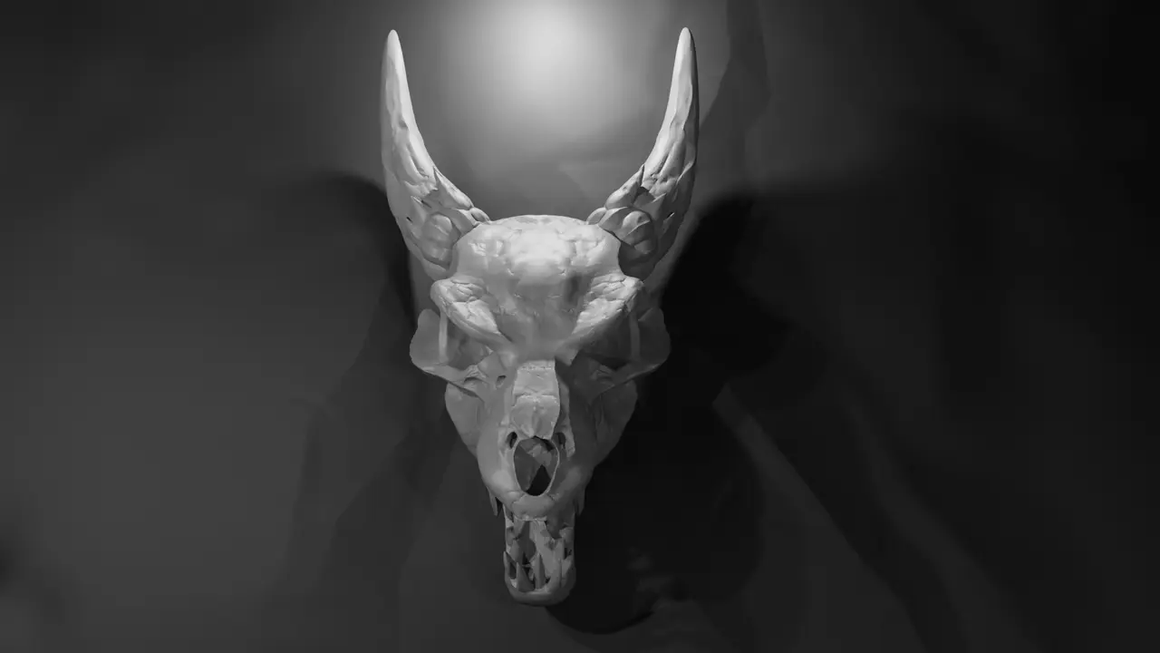 Dragon Skull — modelo 3D