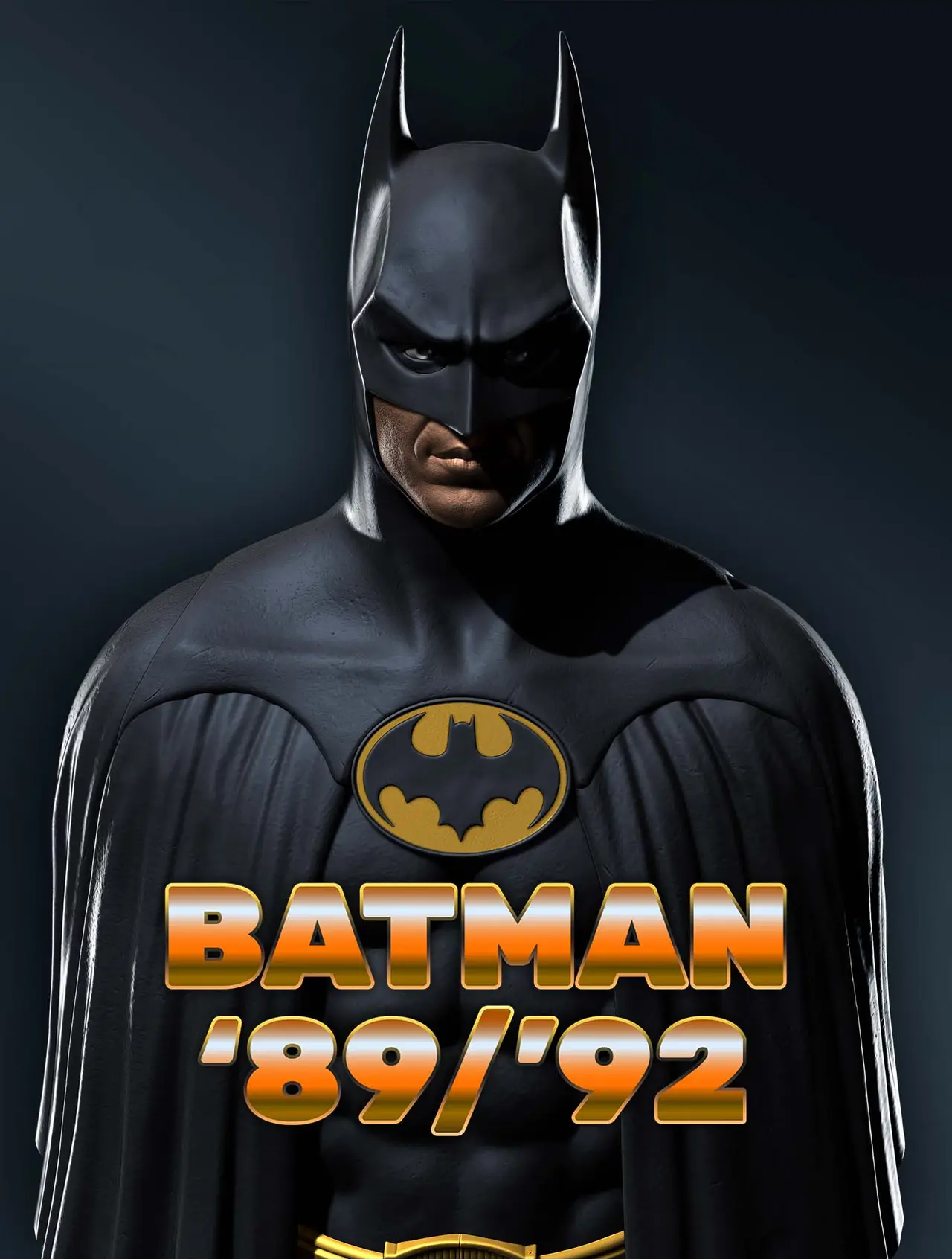 Batman 89/92 bust — modelo 3D