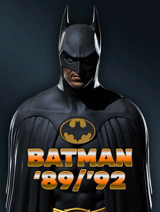 Batman 89/92 bust — modelo 3D
