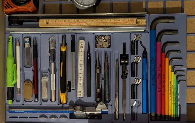 Gridfinity tool holder collection — modelo 3D