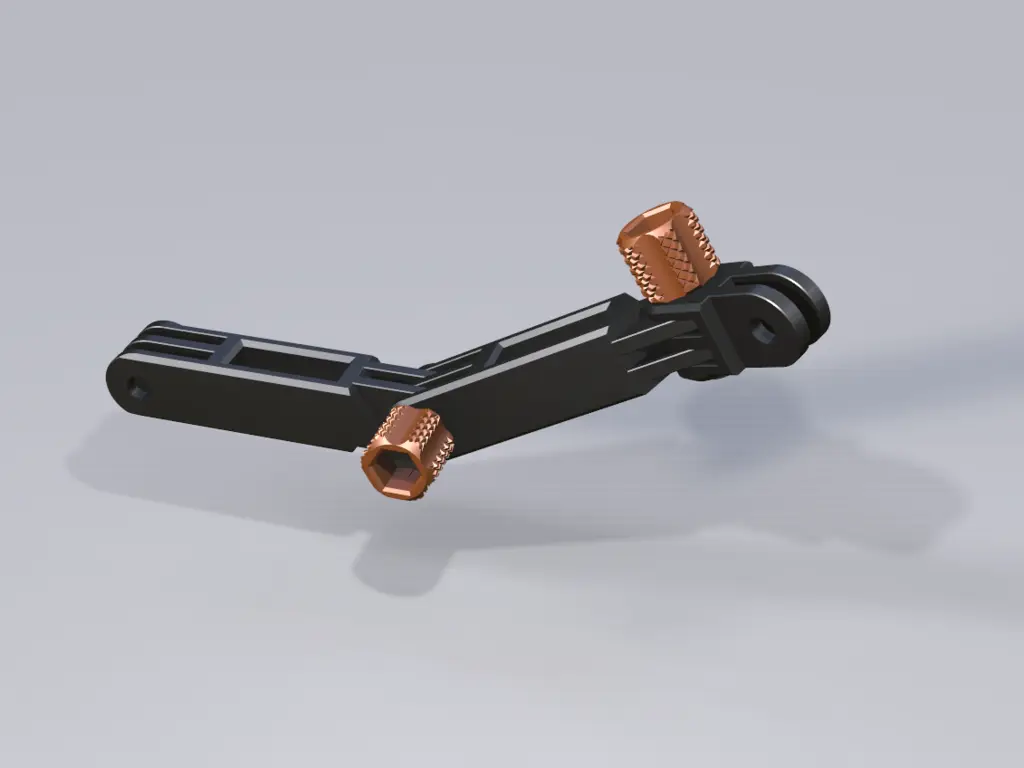 Modular Mounting System Arms (Customizable) — modelo 3D
