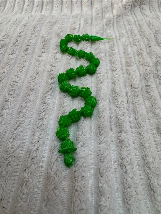 Articulated Cobra Dragon D28 Flexi Toy SKOF 3D — modelo 3D