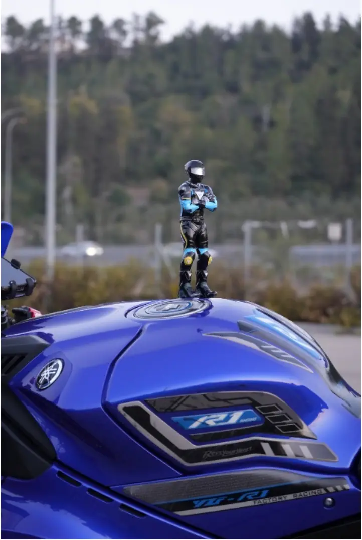 Motorcycle Sport Rider – 3D Printable Figure — modelo 3D