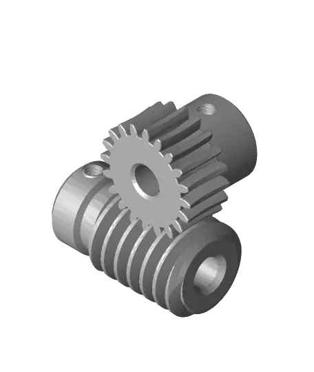 Worm Gear Coupling.stl — modelo 3D