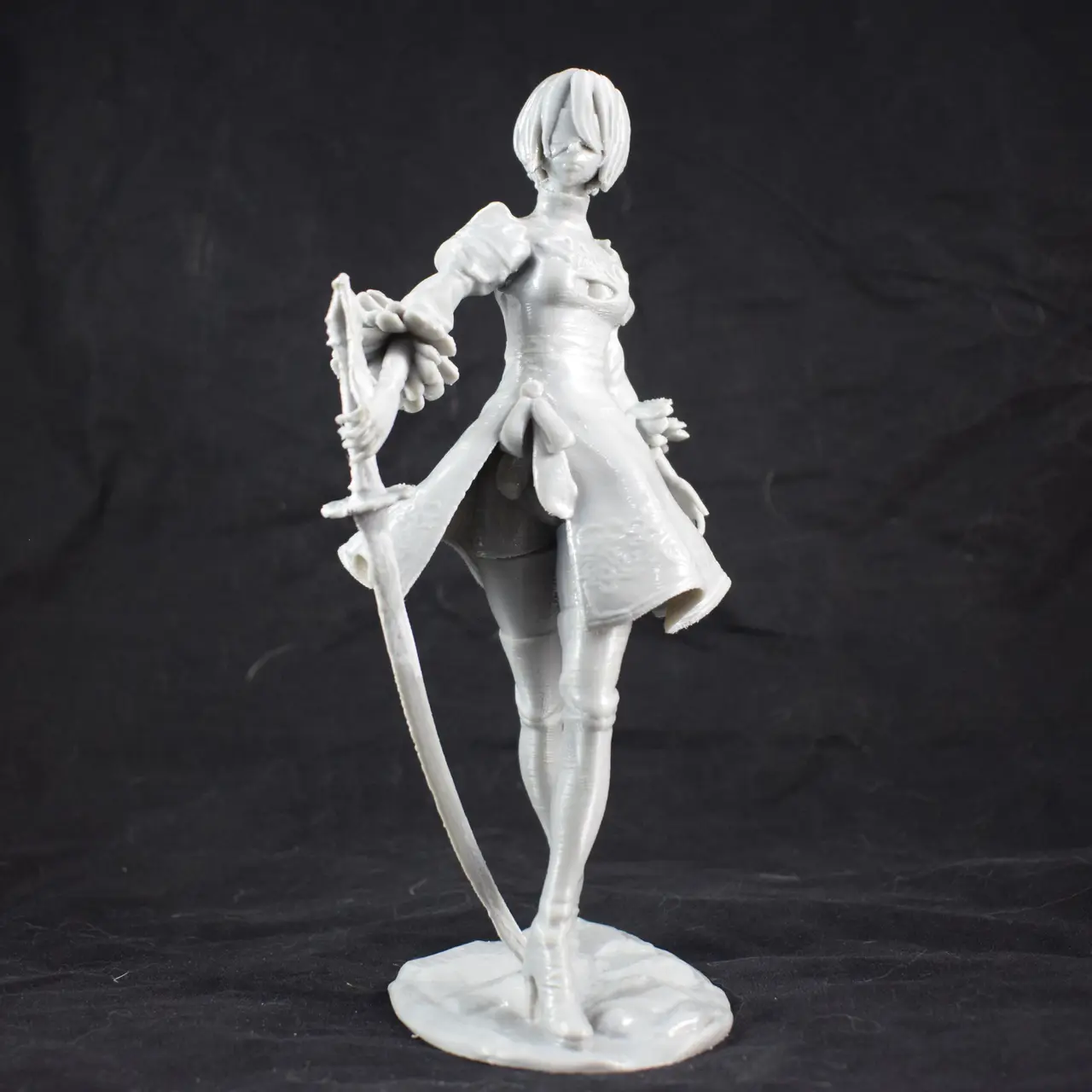 Nier Automata 2B — modelo 3D