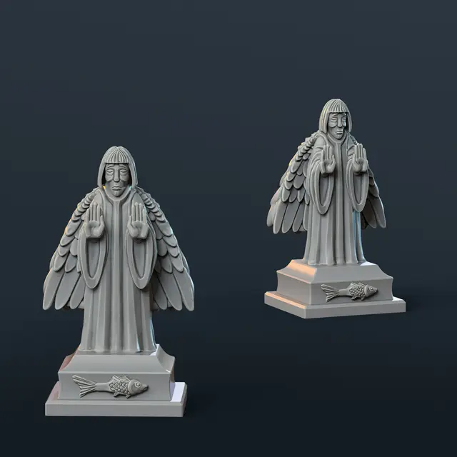Warding statue — modelo 3D