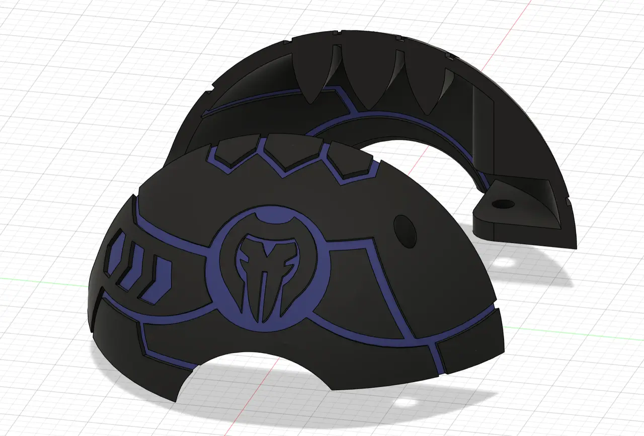 Darkus Ultimate Dragonoid wing — modelo 3D