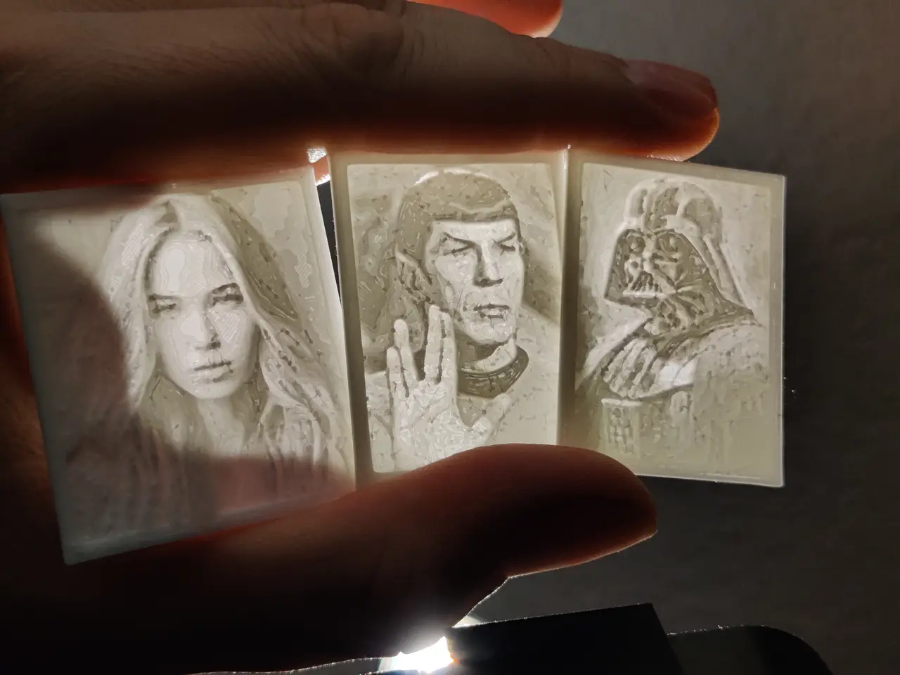 Lithophane Tutorial and Calibration Toolkit — modelo 3D