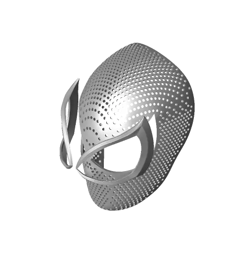 Spiderman Face Shell — modelo 3D