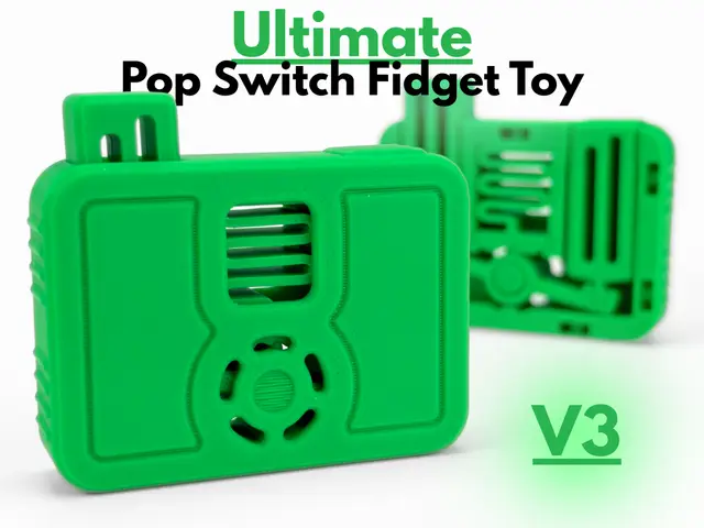 Ultimate Pop Switch Fidget Toy V3 — modelo 3D