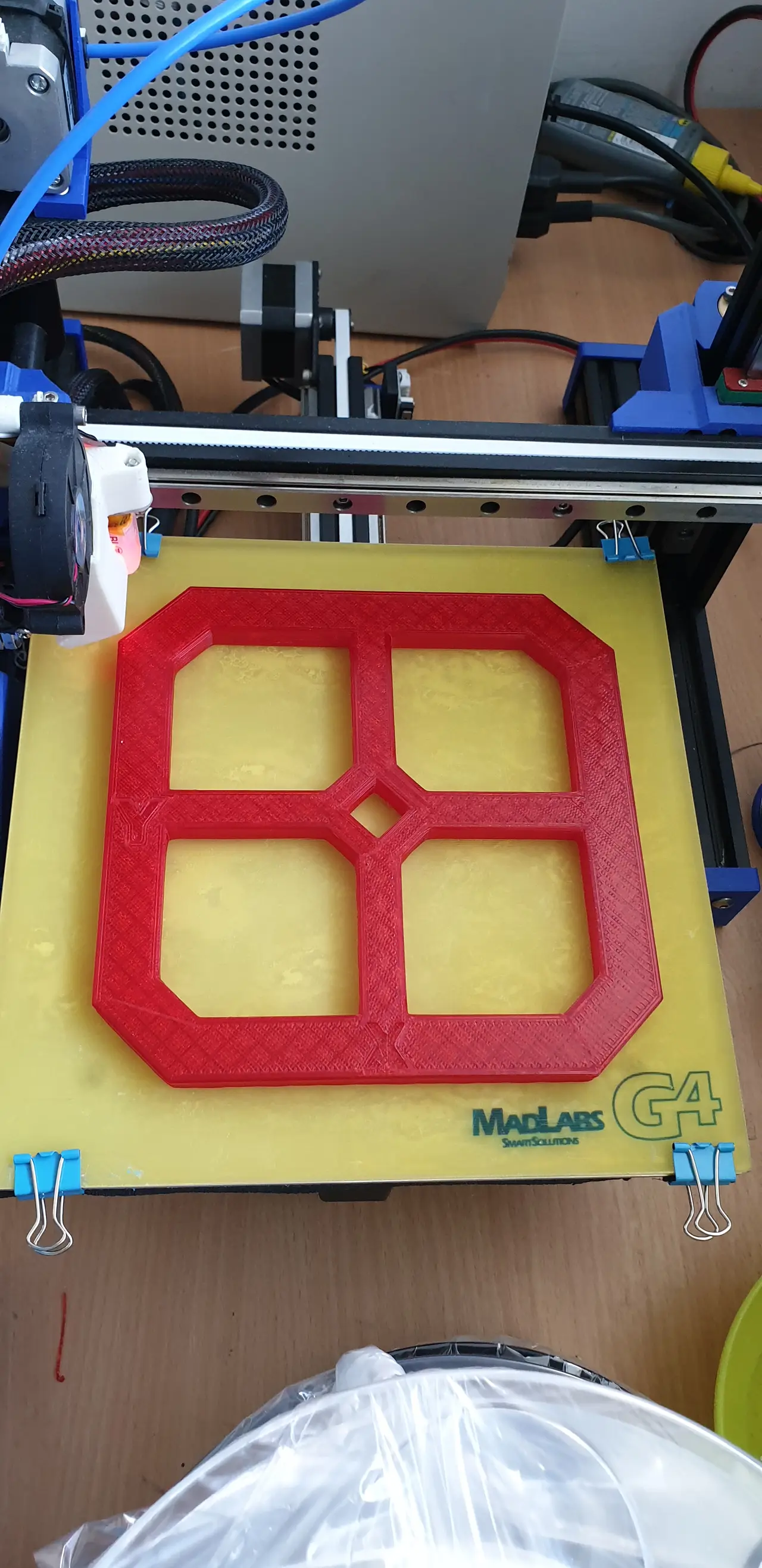 Calibration Square 180mm Diagonal 220 mm — modelo 3D