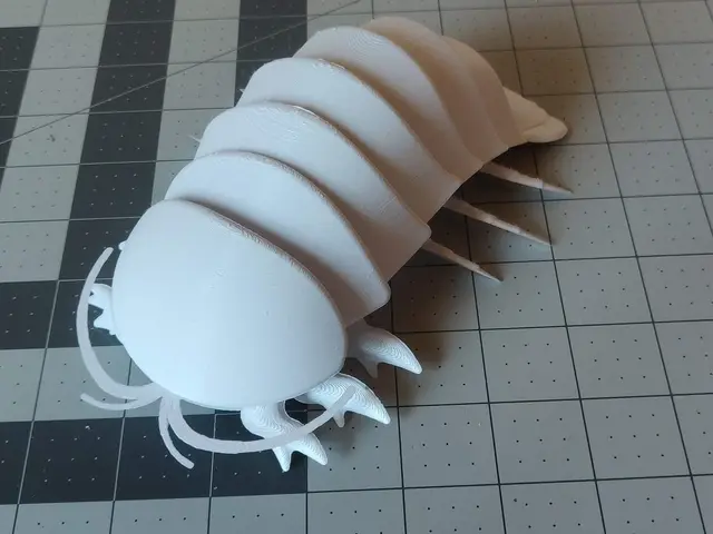 Articulated Giant Isopod — modelo 3D