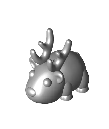 Small Reindeer Ornament — modelo 3D