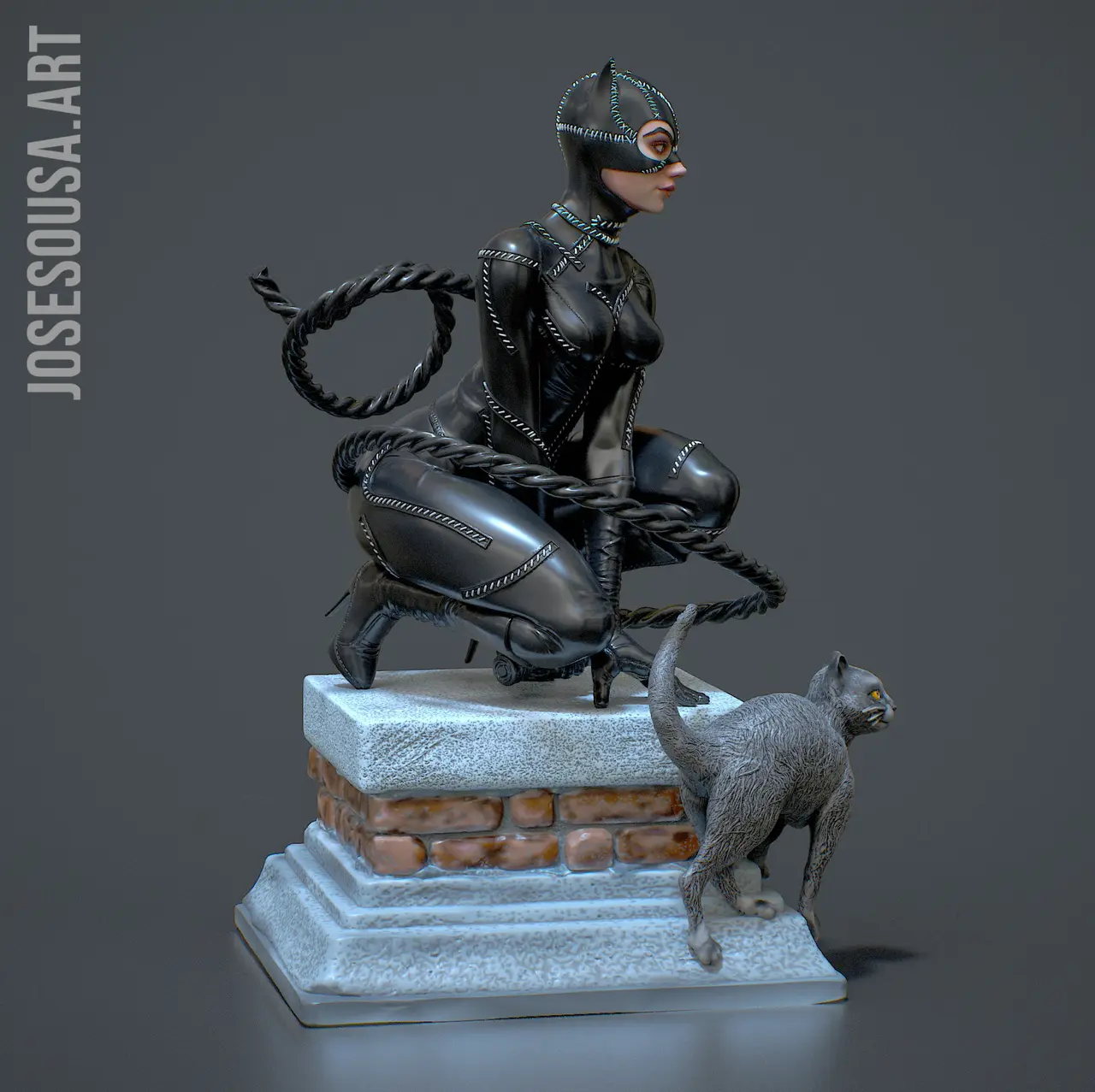 Catwoman — modelo 3D