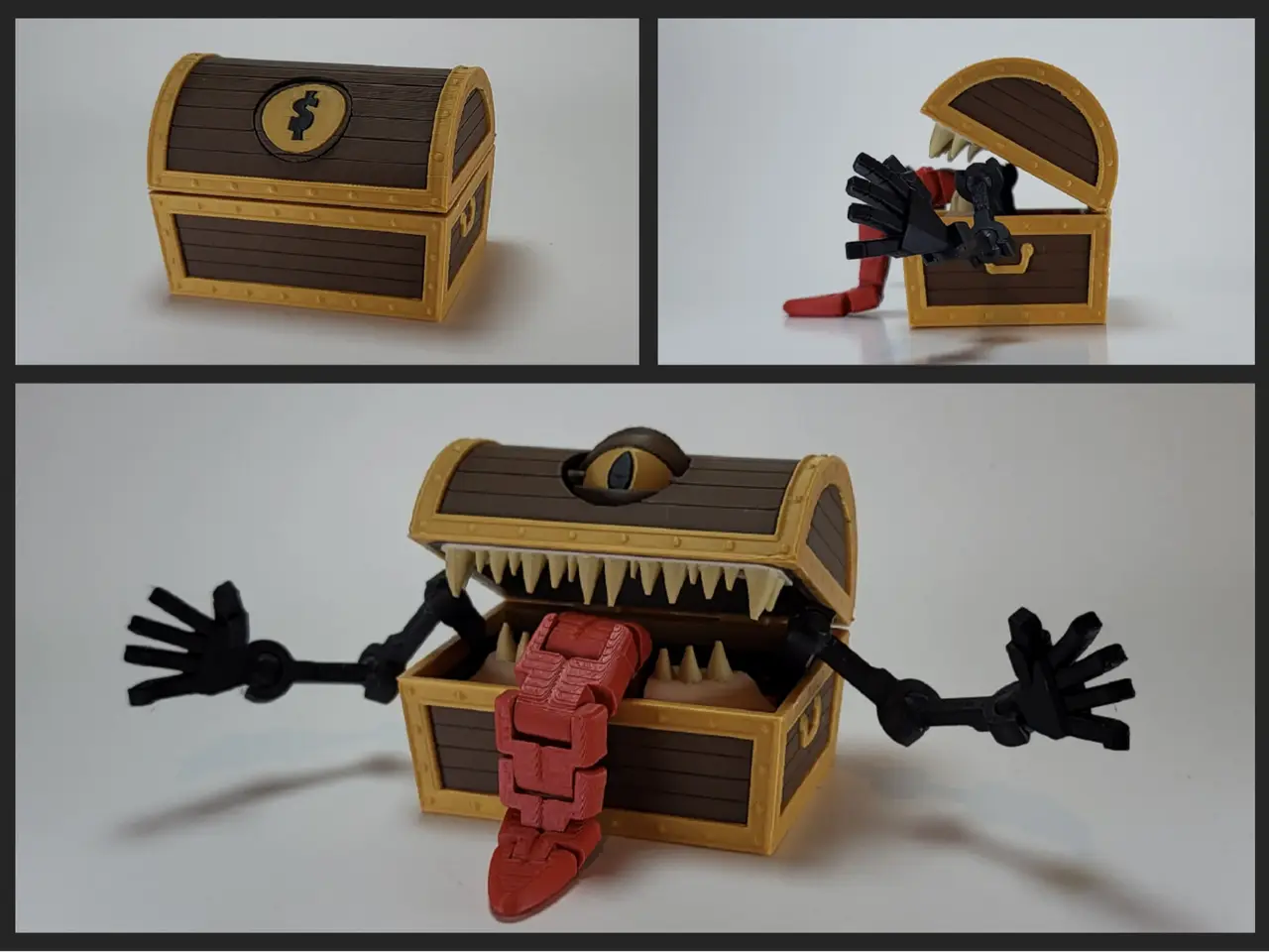 Articulated Mimic Action Figure — modelo 3D